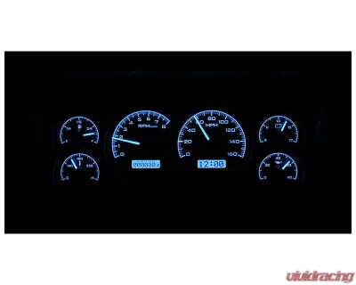 Dakota Digital Black Alloy MHX System for Chevrolet/GMC 1988-1994 Custom Build MHX-88C-PU-K-B - MHX-88C-PU-K-B