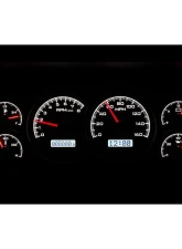 Dakota Digital Black Alloy MHX System for Chevrolet/GMC 1988-1994, Custom Build, Metric                                     - MHX-88C-PU-K-W - Image 2