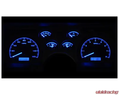 Dakota Digital Black Alloy MHX System for 1990-1992 Chevrolet Camaro MHX-90C-CAM-K-B - MHX-90C-CAM-K-B