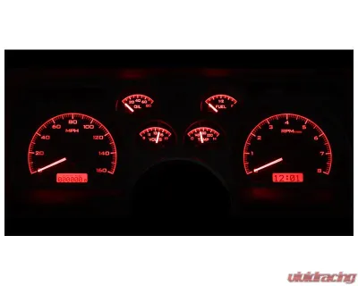 Dakota Digital Black Alloy MHX System Custom Build for 1990-1992 Chevrolet Camaro - MHX-90C-CAM-K-R