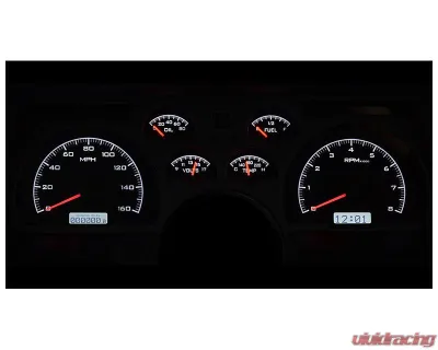 Dakota Digital Black Alloy MHX System Custom Build for 1990-1992 Chevrolet Camaro - MHX-90C-CAM-K-W