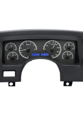 Dakota Digital Black Alloy MHX System for Ford Mustang 1990-1993, Carbon Custom Build                                     - MHX-90F-MUS-K-B - Image 4