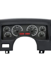 Dakota Digital Black Alloy MHX System Carbon Custom Build for 1990-1993 Ford Mustang                                     - MHX-90F-MUS-K-R - Image 4