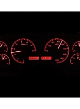 Dakota Digital Black Alloy MHX System Carbon Custom Build for 1990-1993 Ford Mustang                                     - MHX-90F-MUS-K-R - Image 3