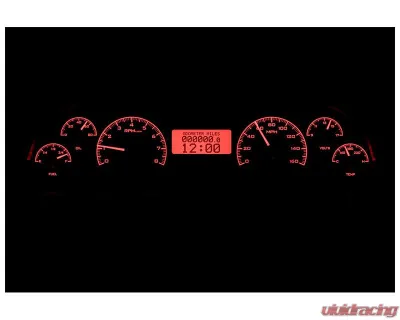 Dakota Digital Black Alloy MHX System Custom Build for Chevrolet 1994-1996 MHX-94C-CAP-K-R - MHX-94C-CAP-K-R