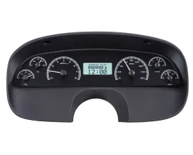 Dakota Digital Black Alloy MHX System for Chevrolet 1994-1996, Custom Build, MHX-94C-CAP-K-W