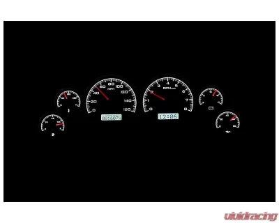 Dakota Digital Black Alloy MHX System for Ford Mustang 1994-2004 Custom Build - MHX-94F-MUS-K-W