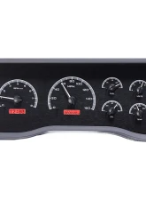 Dakota Digital Black Alloy MHX System for Chevrolet/GMC 1995-2000, Custom Build, Metric                                     - MHX-95C-PU-K-R - Image 2