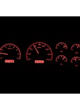 Dakota Digital Black Alloy MHX System for Chevrolet/GMC 1995-2000, Custom Build, Metric                                     - MHX-95C-PU-K-R - Image 3