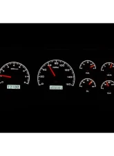 Dakota Digital Black Alloy MHX System for Chevrolet/GMC 1995-2000, Custom Build                                     - MHX-95C-PU-K-W - Image 4