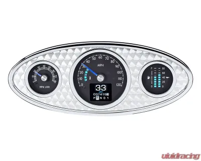 Dakota Digital MTX-32F-X Instrument System 12.135"x 4.925" Metric Custom Build - MTX-32F-X
