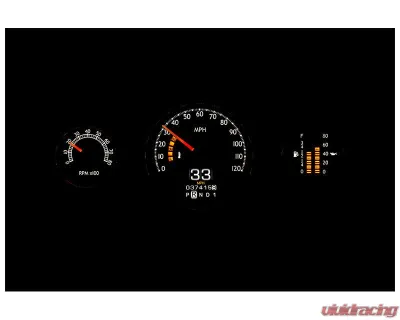 Dakota Digital MTX-32F-X Instrument System 12.135"x 4.925" Metric Custom Build - MTX-32F-X