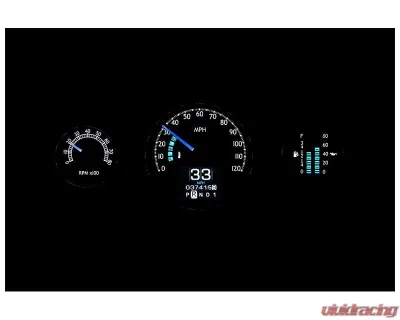 Dakota Digital MTX-32F-X Instrument System 12.135"x 4.925" Metric Custom Build - MTX-32F-X