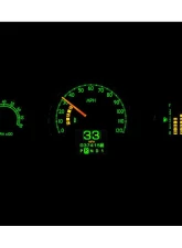 Dakota Digital MTX-32F-X Instrument System 12.135"x 4.925" Metric Custom Build                                     - MTX-32F-X - Image 9