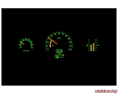 Dakota Digital MTX-32F-X Instrument System 12.135"x 4.925" Metric Custom Build - MTX-32F-X