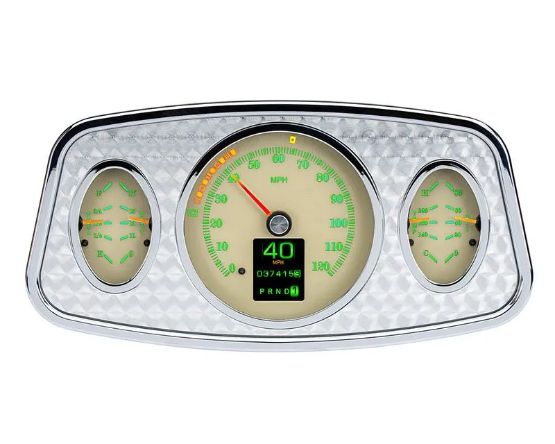 Dakota Digital 11.664"x5.785" MTX Instrument System Metric Custom Build - MTX-33F-X
