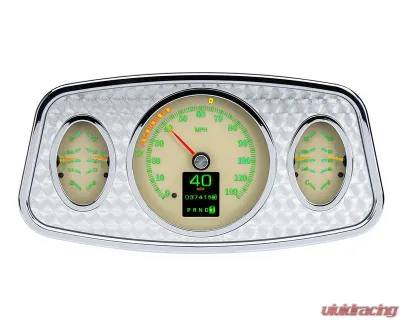 Dakota Digital MTX-33F-X Instrument System 11.664"x5.785" Metric Custom Build - MTX-33F-X