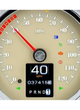 Dakota Digital MTX-33F-X Instrument System 11.664"x5.785" Metric Custom Build                                     - MTX-33F-X - Image 4