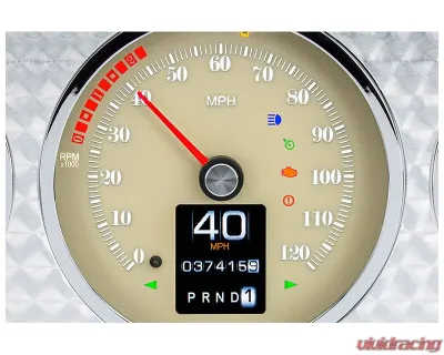 Dakota Digital MTX-33F-X Instrument System 11.664"x5.785" Metric Custom Build - MTX-33F-X