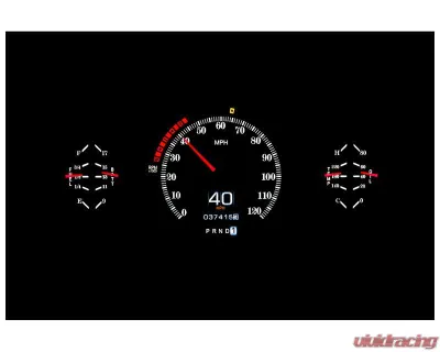 Dakota Digital MTX-33F-X Instrument System 11.664"x5.785" Metric Custom Build - MTX-33F-X