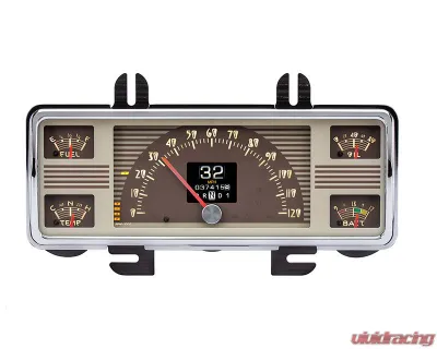 Dakota Digital MTX-40F-X Instrument System 10.50"x3.950" Metric Custom Build - MTX-40F-X