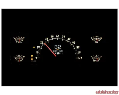 Dakota Digital MTX-40F-X Instrument System 10.50"x3.950" Metric Custom Build - MTX-40F-X