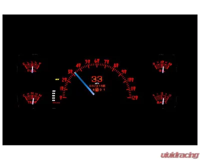 Dakota Digital MTX-40F-X Instrument System 10.50"x3.950" Metric Custom Build - MTX-40F-X