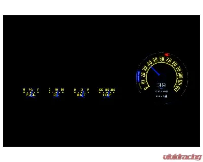 Dakota Digital MTX-42F-X Instrument System 8.360"x2.050" Custom Build Metric Fitment - MTX-42F-X