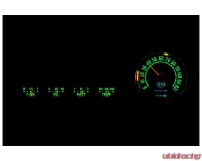 Dakota Digital MTX-42F-X Instrument System 8.360"x2.050" Custom Build Metric Fitment - MTX-42F-X