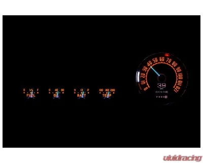 Dakota Digital MTX-42F-X Instrument System 8.360"x2.050" Custom Build Metric Fitment - MTX-42F-X