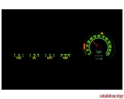 Dakota Digital MTX-42F-X Instrument System 8.360"x2.050" Custom Build Metric Fitment - MTX-42F-X