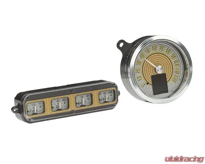 Dakota Digital MTX-42F-X Instrument System 8.360"x2.050" Custom Build Metric Fitment - MTX-42F-X