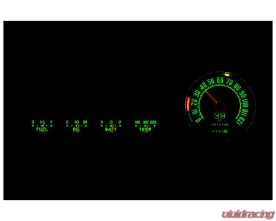 Dakota Digital MTX-42F-X Instrument System 8.360"x2.050" Custom Build Metric Fitment - MTX-42F-X