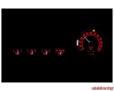 Dakota Digital MTX-42F-X Instrument System 8.360"x2.050" Custom Build Metric Fitment - MTX-42F-X