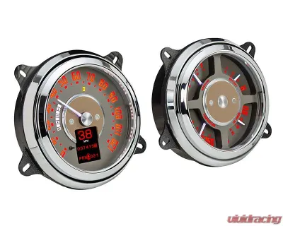 Dakota Digital MTX Instrument System Metric Custom Build for Chevrolet 1948-1953 - MTX-47C-PU-X