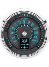 Dakota Digital MTX-49F-X 6.625" Metric Instrument System for Custom Builds                                     - MTX-49F-X - Image 2