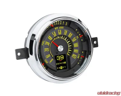 Dakota Digital MTX-49F-X 6.625" Metric Instrument System for Custom Builds - MTX-49F-X