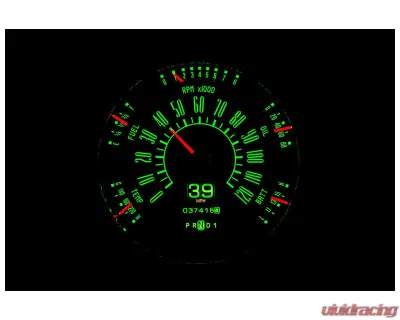 Dakota Digital MTX-49F-X 6.625" Metric Instrument System for Custom Builds - MTX-49F-X