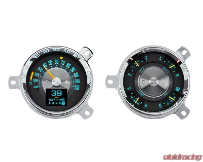 Dakota Digital MTX Instrument System Metric Custom Build for Chevrolet 1951-1952 - MTX-51C-X