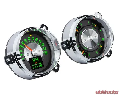 Dakota Digital MTX Instrument System Metric Custom Build for Chevrolet 1951-1952 - MTX-51C-X