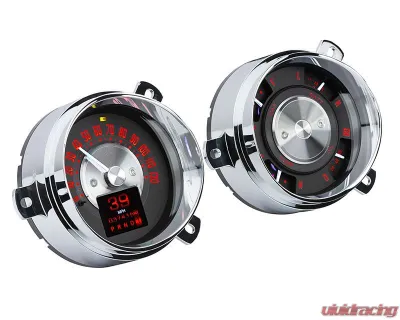 Dakota Digital MTX Instrument System Metric Custom Build for Chevrolet 1951-1952 - MTX-51C-X