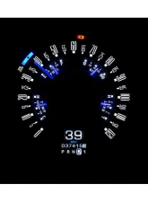 Dakota Digital MTX-51F-X 6.142" Diameter Instrument System Metric Custom Build                                     - MTX-51F-X - Image 10