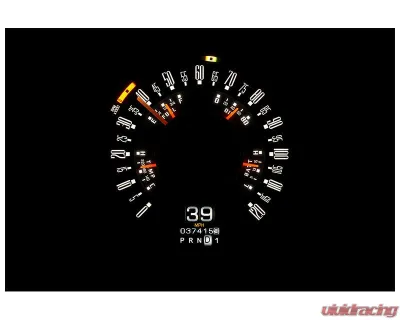 Dakota Digital MTX-51F-X 6.142" Diameter Instrument System Metric Custom Build - MTX-51F-X