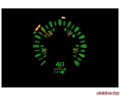 Dakota Digital MTX-51F-X 6.142" Diameter Instrument System Metric Custom Build - MTX-51F-X