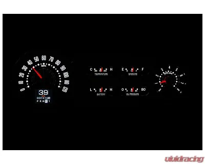 Dakota Digital MTX-53C-X Instrument System for 1953-1954 Chevrolet Custom Build - MTX-53C-X