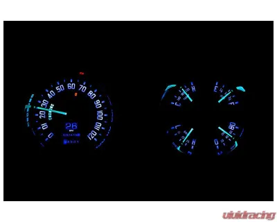 Dakota Digital MTX-54C-PU-X 6.10" Diameter Instrument System Metric Custom Build - MTX-54C-PU-X