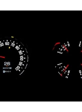 Dakota Digital MTX-54C-PU-X 6.10" Diameter Instrument System Metric Custom Build                                     - MTX-54C-PU-X - Image 4