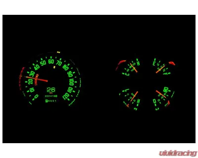 Dakota Digital MTX-54C-PU-X 6.10" Diameter Instrument System Metric Custom Build - MTX-54C-PU-X