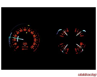 Dakota Digital MTX-54C-PU-X 6.10" Diameter Instrument System Metric Custom Build - MTX-54C-PU-X