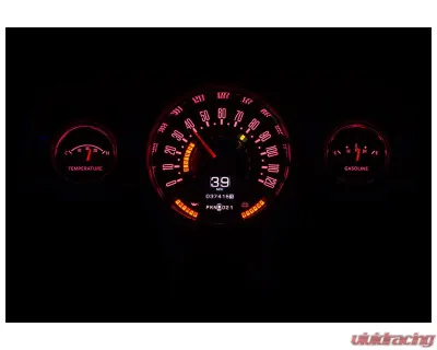 Dakota Digital MTX-57C-X Instrument System for 1957 Chevrolet Metric Custom Build - MTX-57C-X